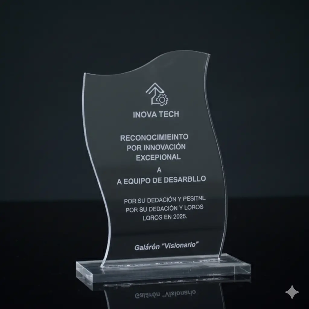 corte y grabado láser en acrílico