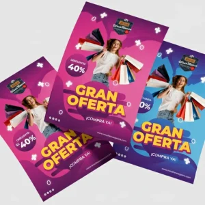 impresión de volantes y flyers