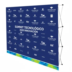 paneles araña publicitarios