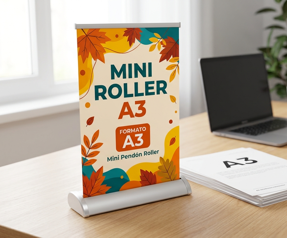 Mini Roller Escritorio A3 (30 x 42cm)